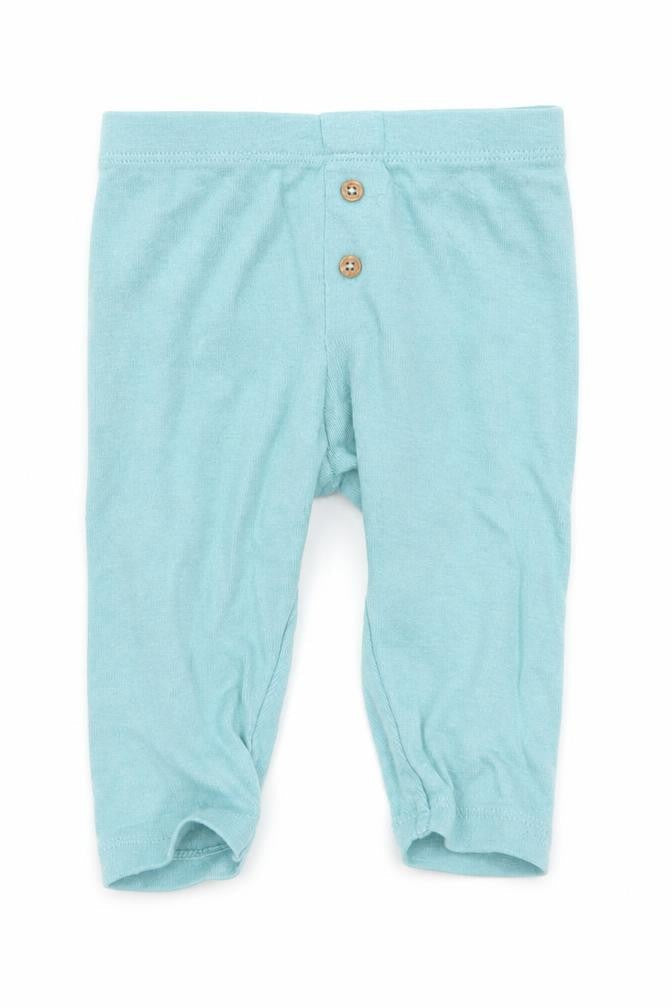 Marks and Spencer Baby Blue  Cotton Jogger Leggings Size 3-6 Months