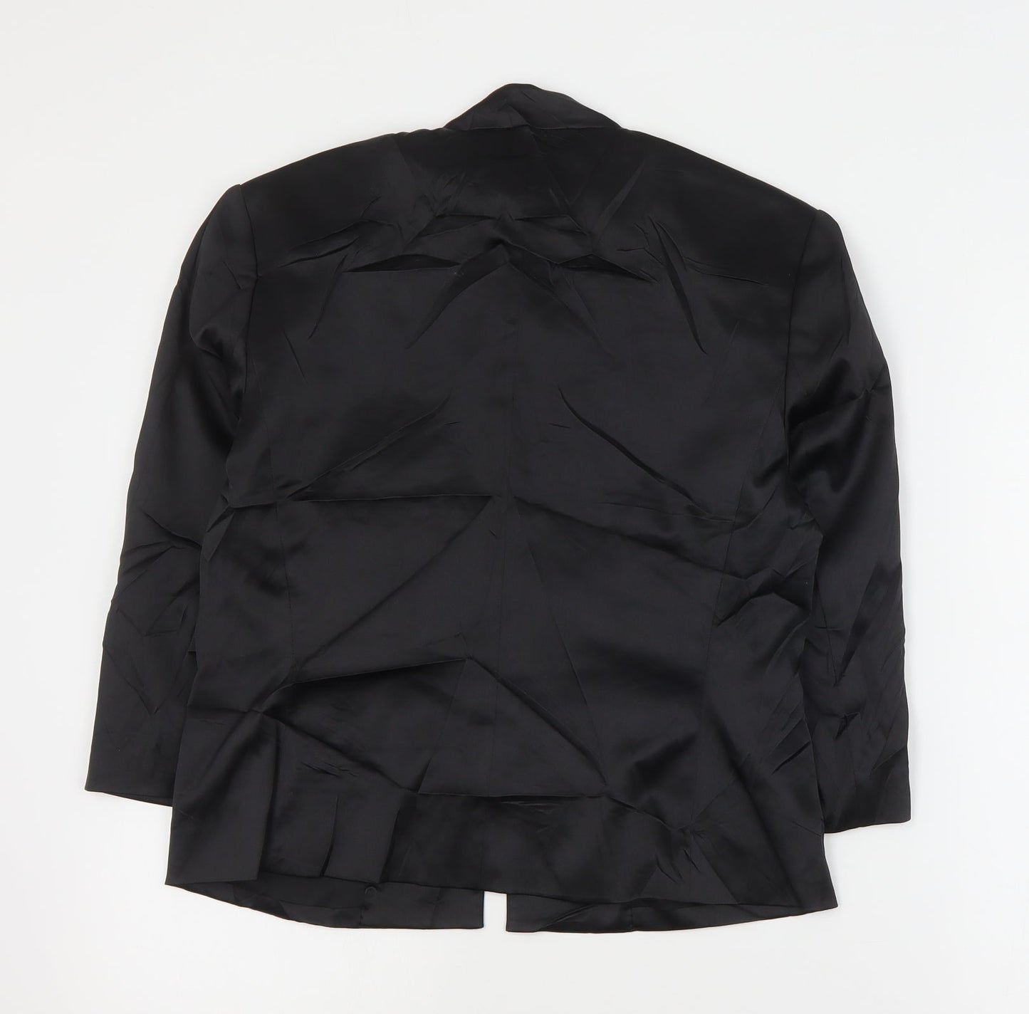 InWear Womens Black   Jacket  Size 10  Hook & Eye