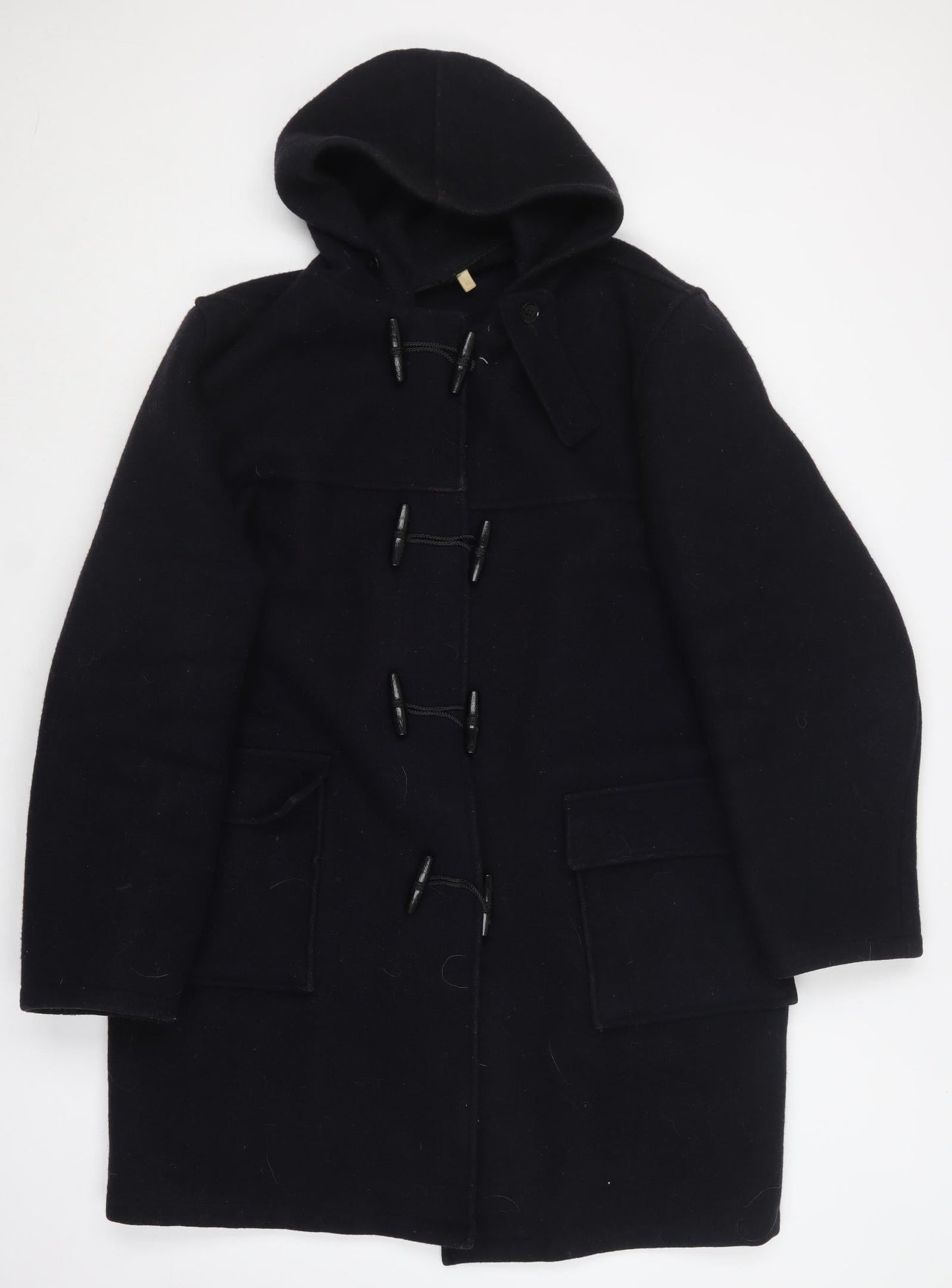 Preworn Womens Blue   Overcoat Coat Size L