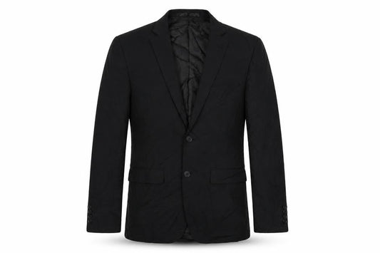 Cedarwood State Mens Black Jacket Blazer Size 38 Button