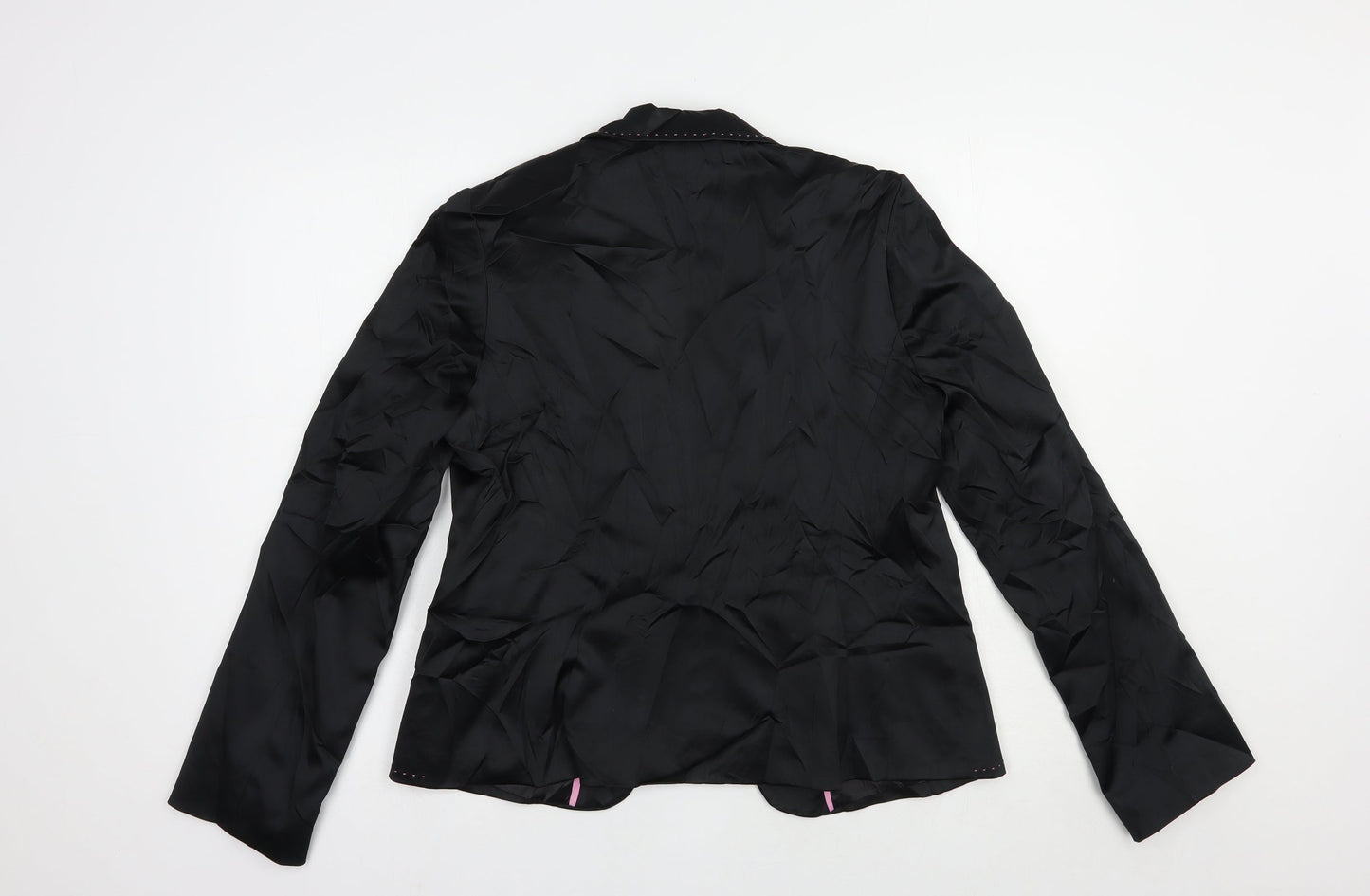 Etam Womens Black   Jacket Blazer Size 14