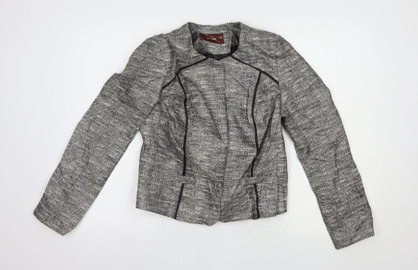 Savoir Womens Silver   Jacket Blazer Size 10