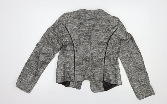 Savoir Womens Silver   Jacket Blazer Size 10