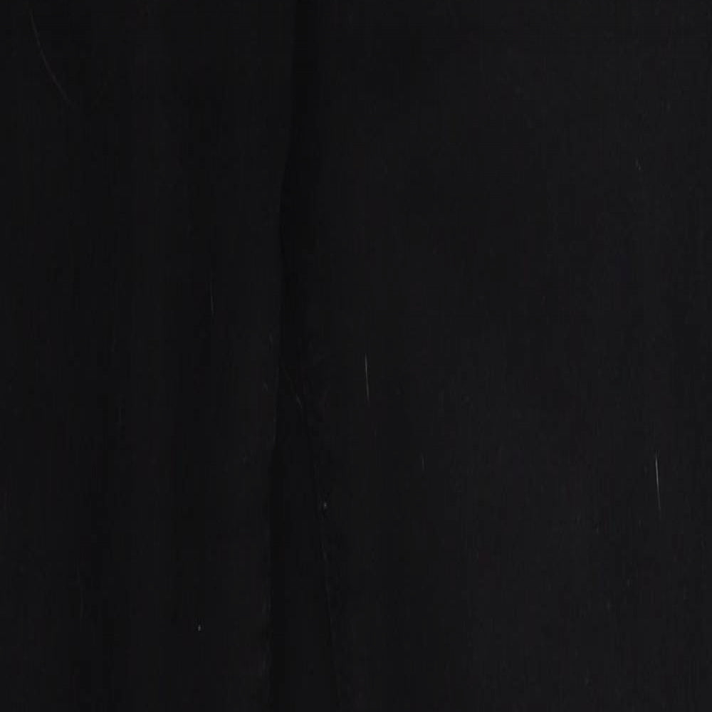 Denim Co Womens Black  Cotton Skinny Jeans Size 10 L27 in Regular Button
