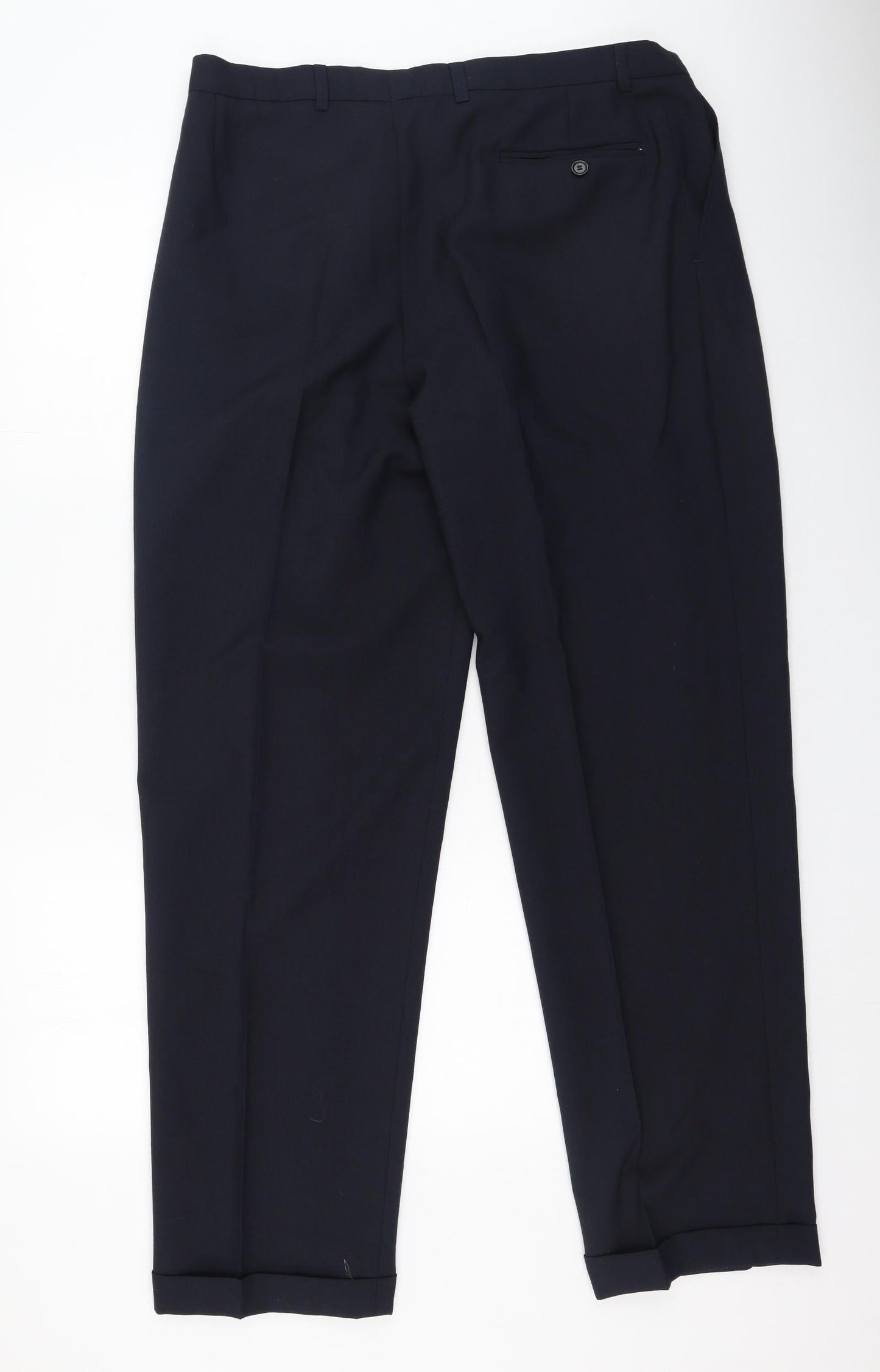 modern classics Womens Black  Cotton Trousers  Size 38 L32 in Regular