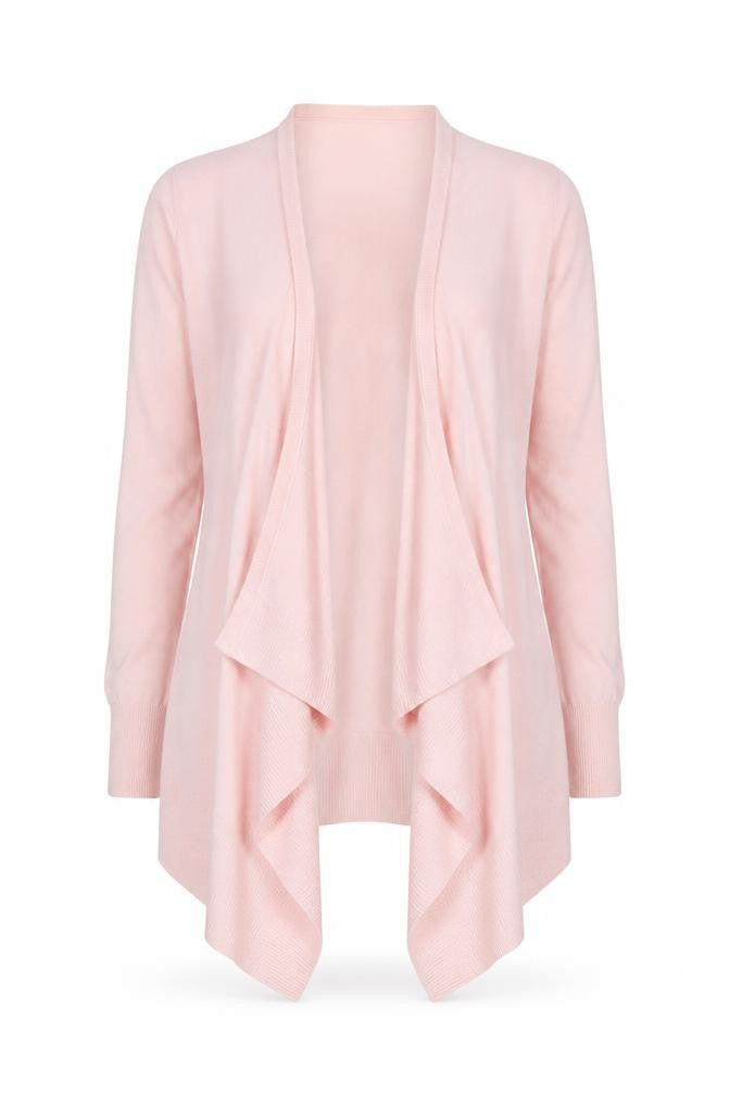 Capsule Womens Pink V-Neck Viscose Cardigan Jumper Size 6