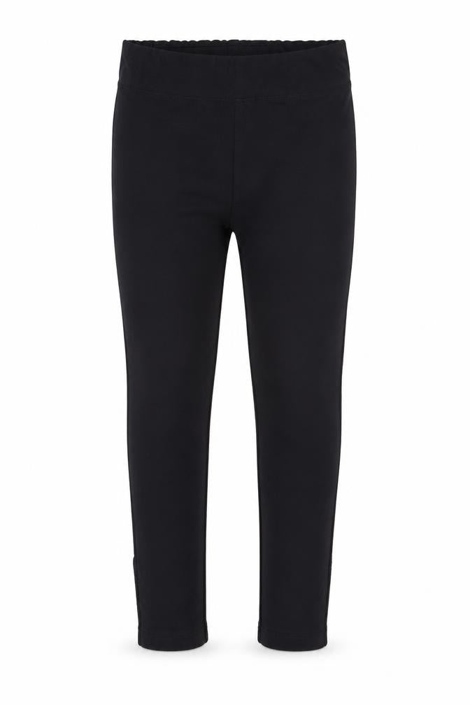 Dunnes Girls Black  Polyester Jogger Trousers Size 9 Months  Regular Pullover - Leggings, Mesh accent
