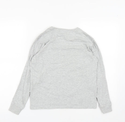 NEXT Boys Grey  Cotton Pullover Sweatshirt Size 11 Years