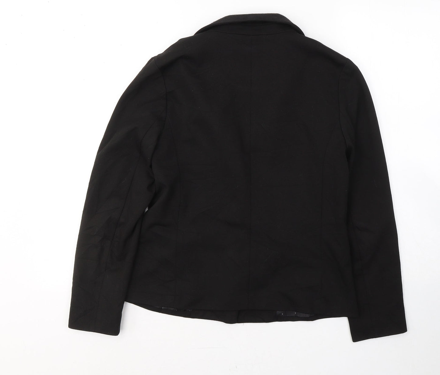 Dorothy Perkins Womens Black   Jacket Blazer Size 8  Button