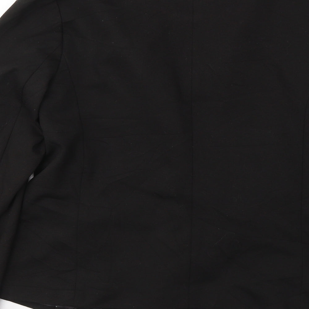 Dorothy Perkins Womens Black   Jacket Blazer Size 8  Button