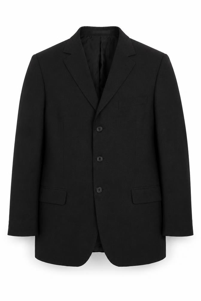 Marks and Spencer Mens Grey  Polyester Jacket Suit Jacket Size L