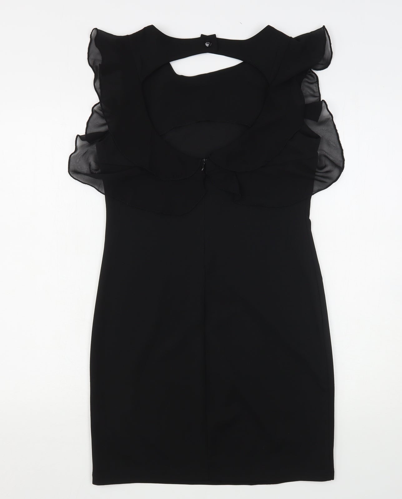 Cameo Rose Womens Black  Polyester Mini  Size 12  Round Neck