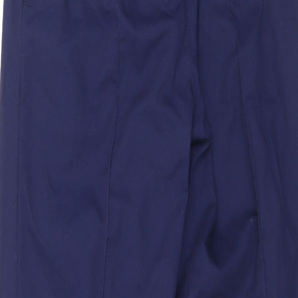 Boyd Cooper Mens Blue  Polyester Trousers  Size 24 in L29 in Regular Button