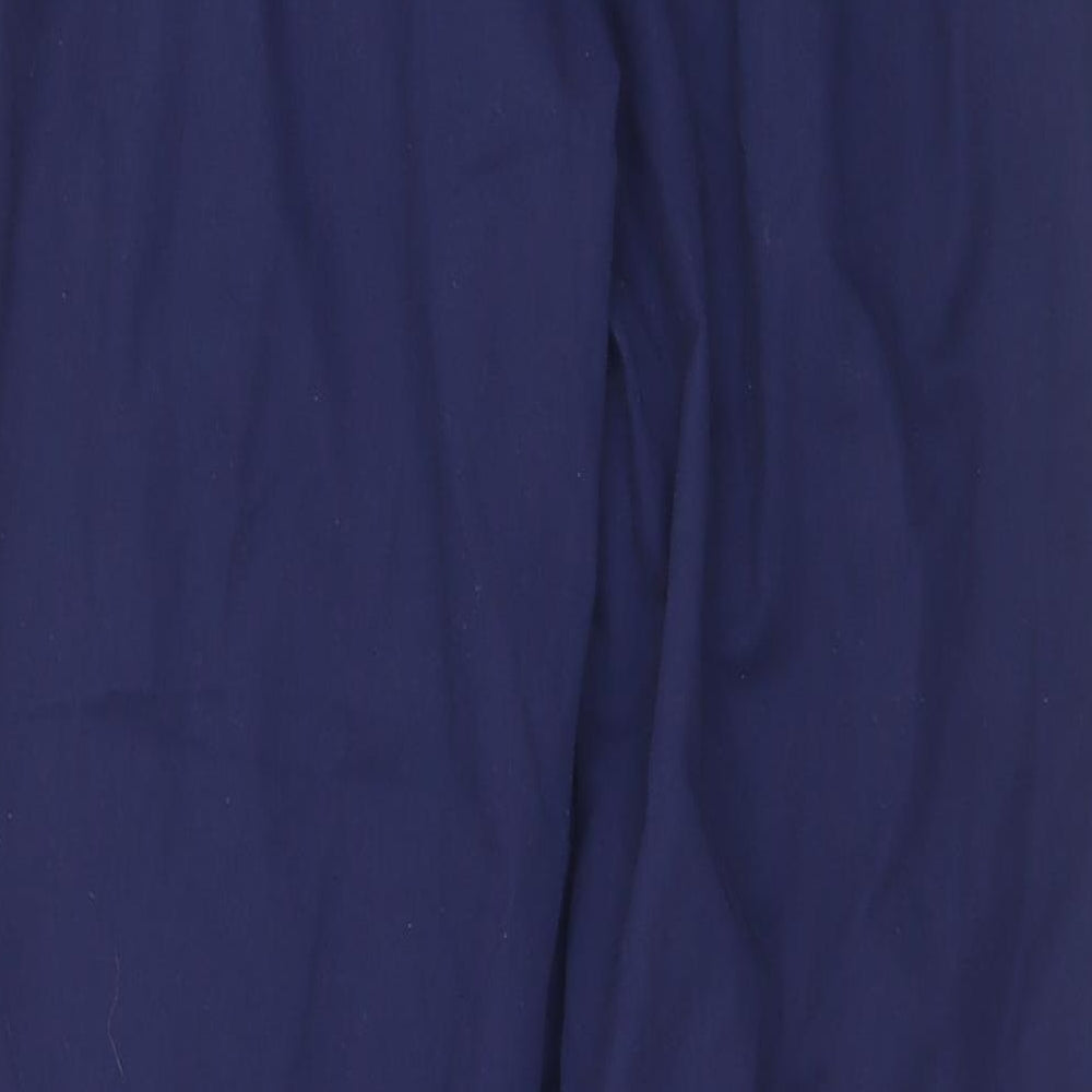 Boyd Cooper Mens Blue  Polyester Trousers  Size 24 in L29 in Regular Button
