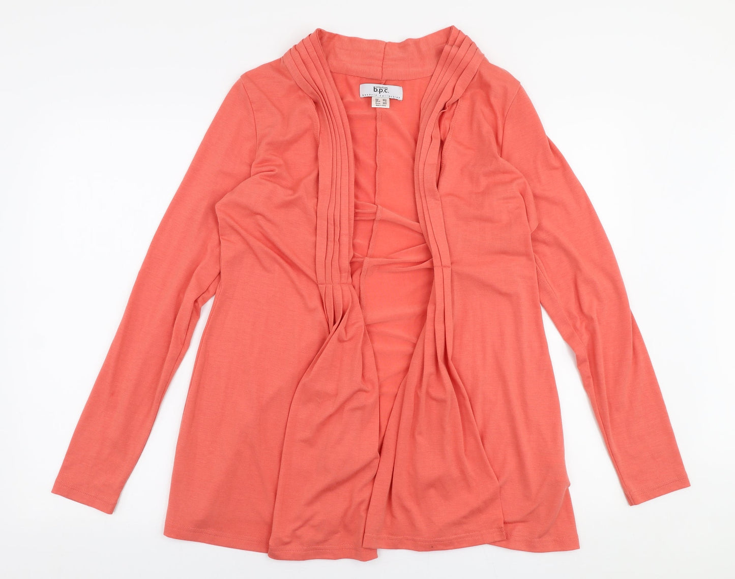 Bonprix Collection Womens Pink V-Neck  Polyester Cardigan Jumper Size S