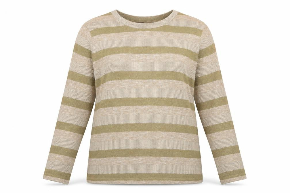 Marks and Spencer Womens Gold Round Neck  Polyester Pullover Jumper Size 18