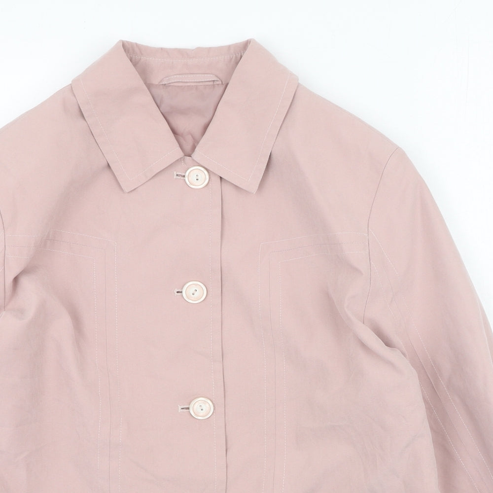 Preworn Womens Pink   Jacket Coatigan Size 10
