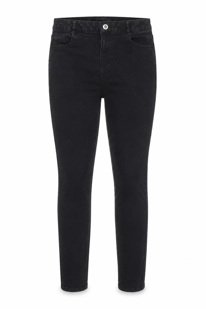 Dorothy Perkins Womens Black  Cotton Skinny Jeans Size 10 L28 in Regular