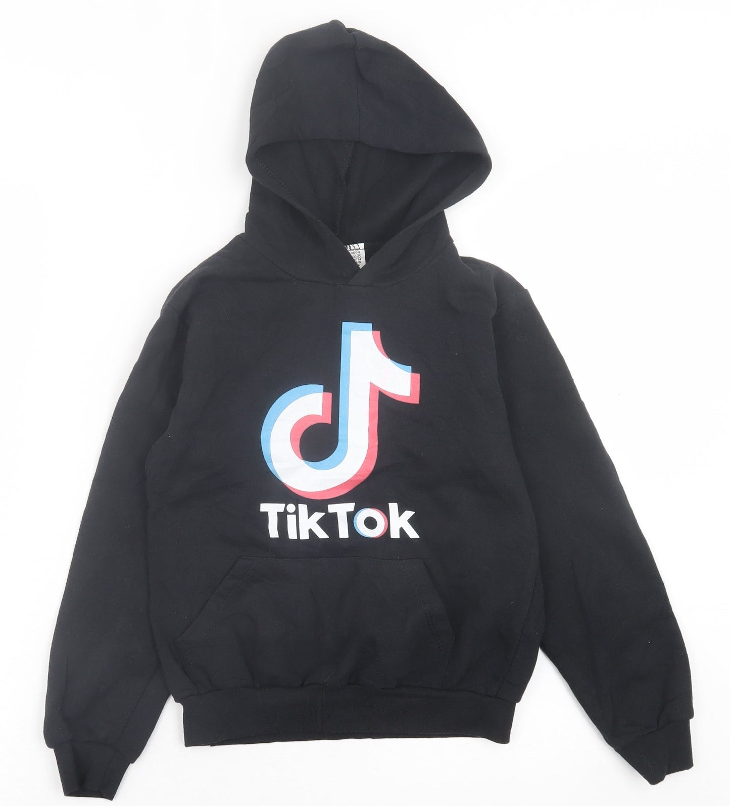 Primark Girls Black  Polyester Pullover Hoodie Size 10 Years  Pullover - TikTok
