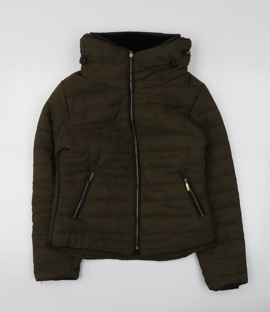Rising Womens Green   Jacket  Size L