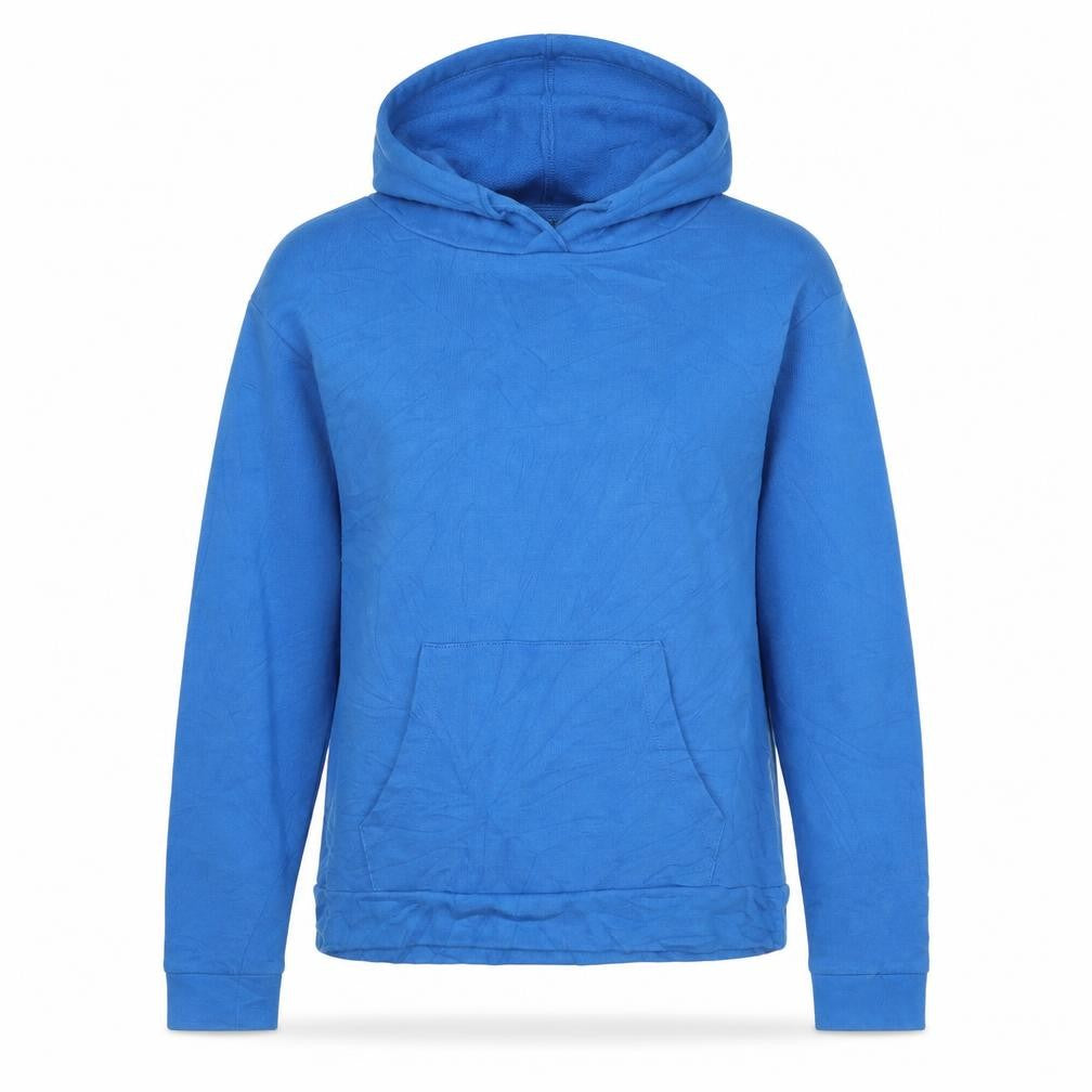 Topshop Womens Blue  Cotton Pullover Hoodie Size 6