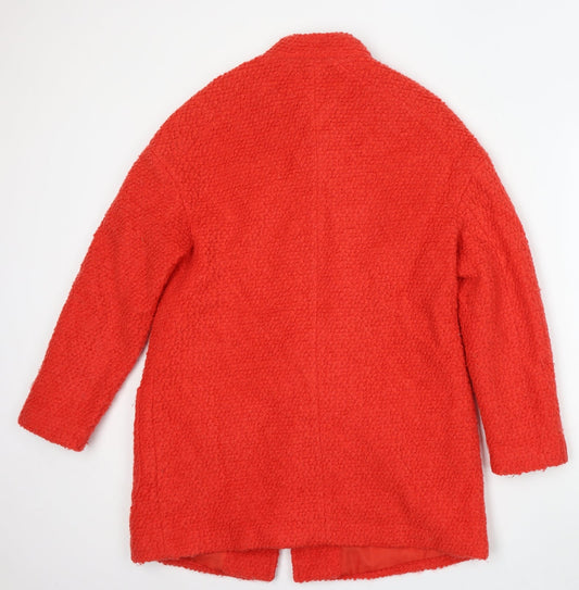 Dunnes Stores Womens Red   Jacket  Size 10  Snap