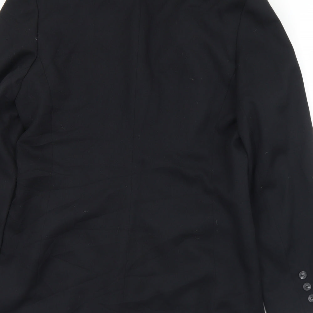 Dorothy Perkins Womens Black   Jacket Blazer Size 12  Button