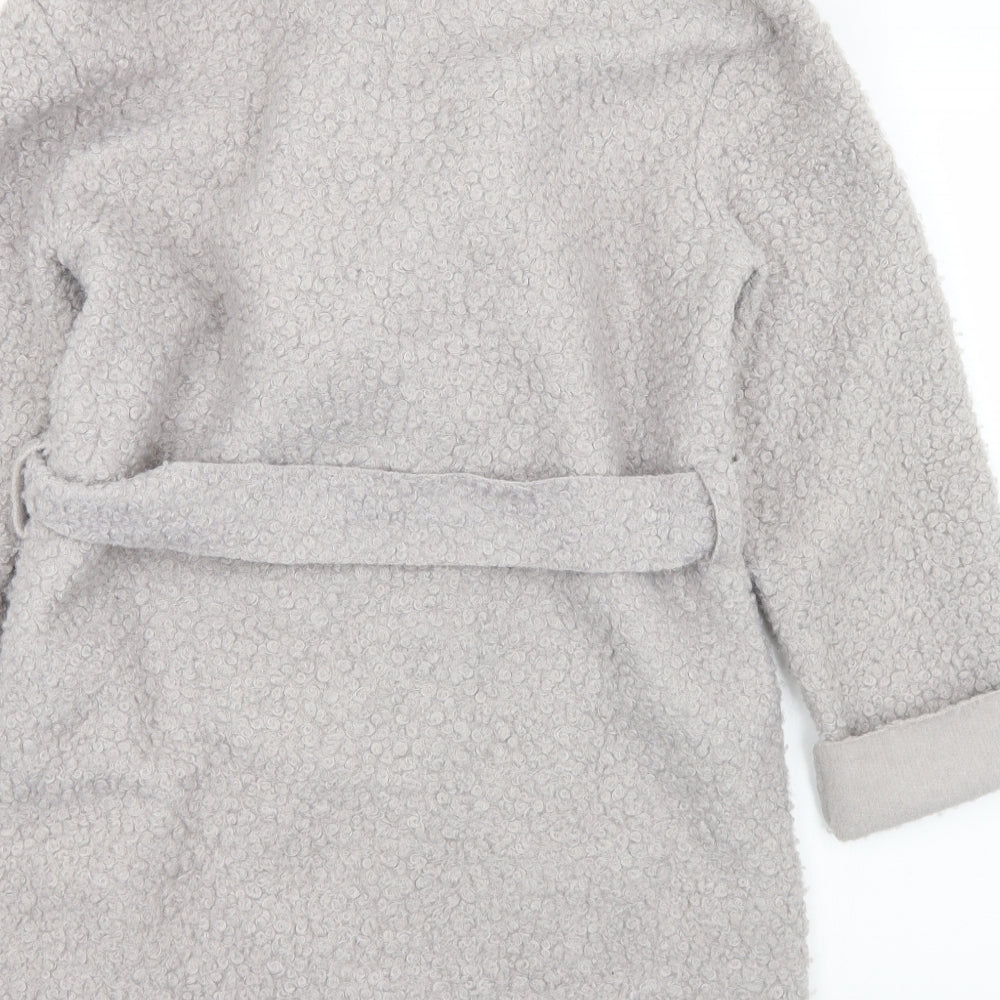 LV Clothing Womens Grey   Jacket Coatigan Size M  Tie