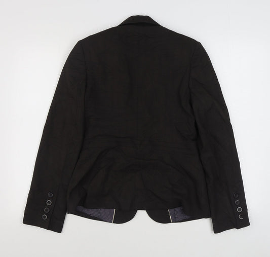 NEXT Womens Brown   Jacket Blazer Size 10  Button