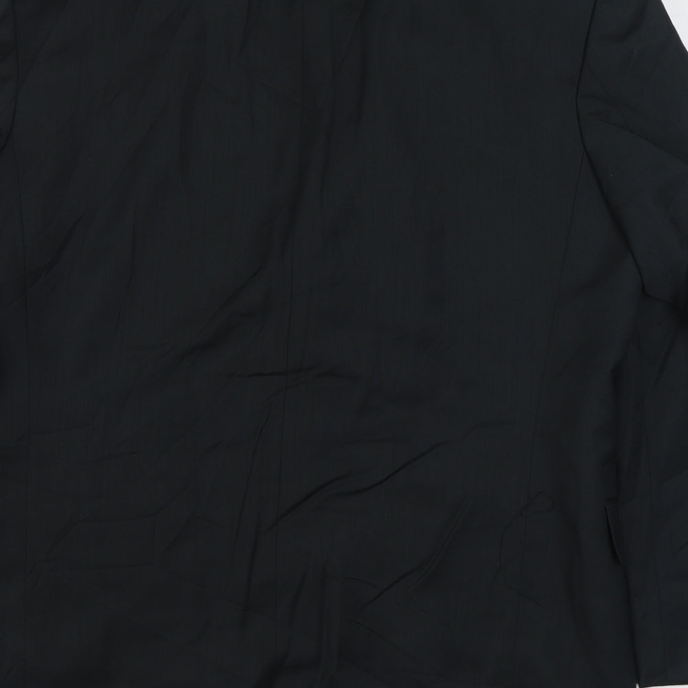 Madison Mens Grey  Viscose Jacket Suit Jacket Size 42