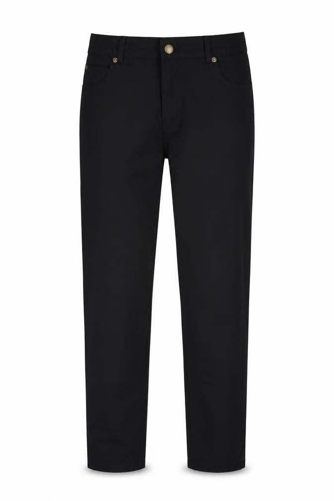 Urban Outlaws Boys Black  Polyester Dress Pants Trousers Size 12 Years  Regular Button