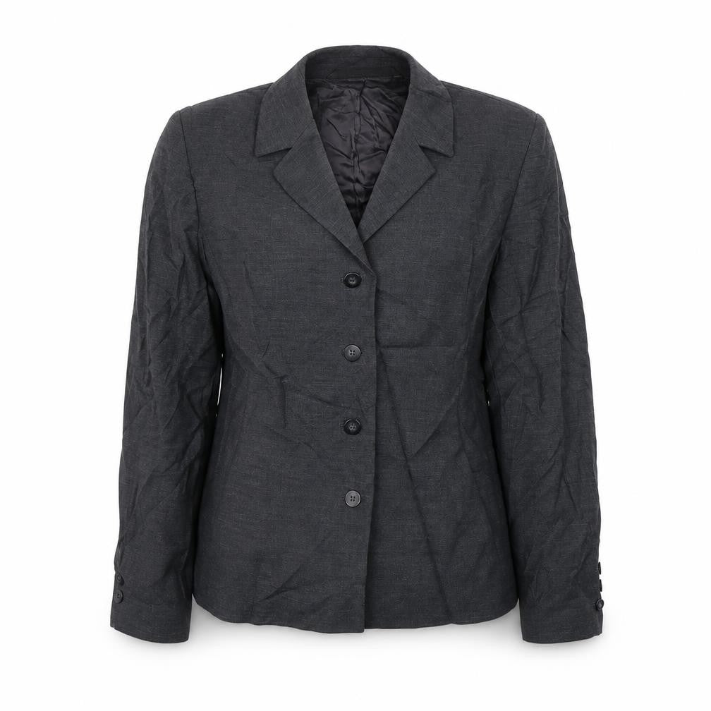 Marks and Spencer Womens Grey  Wool Jacket Suit Jacket Size 12