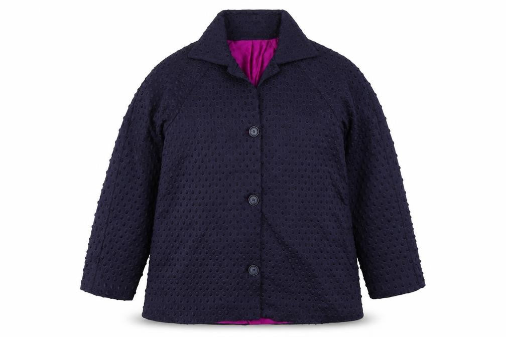 Preworn Womens Blue   Jacket  Size L  Button