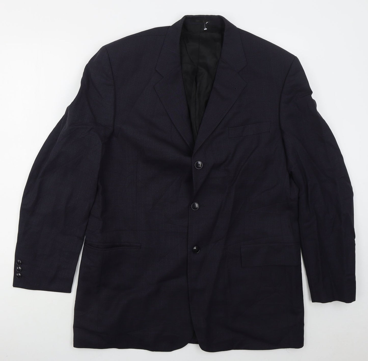 NEXT Mens Blue  Wool Jacket Suit Jacket Size 42