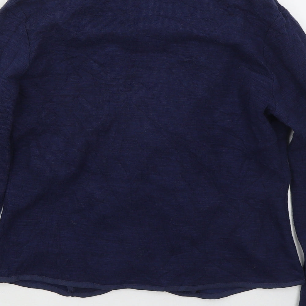 New Look Womens Blue   Jacket  Size 8  Button