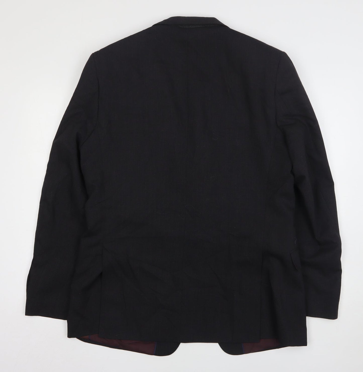 Marks and Spencer Mens Grey  Wool Jacket Suit Jacket Size 42