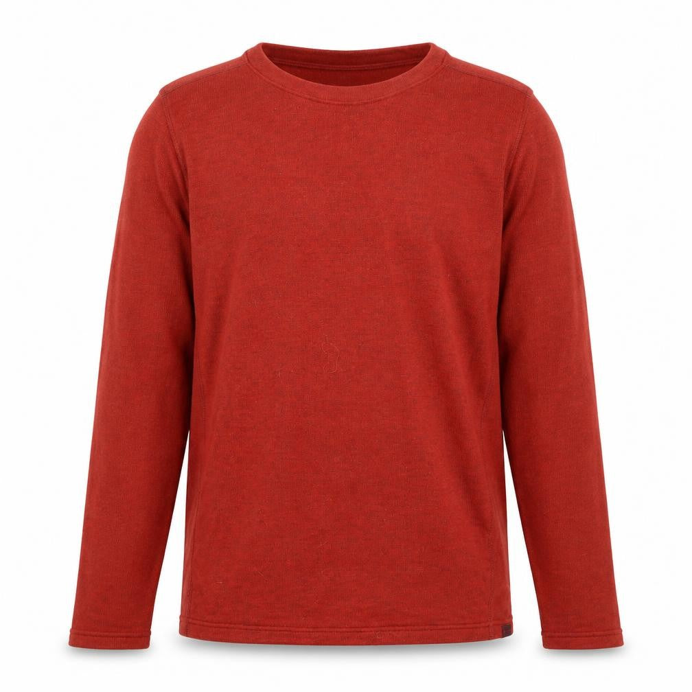 Decathlon Mens Red Round Neck  Polyester Pullover Jumper Size M