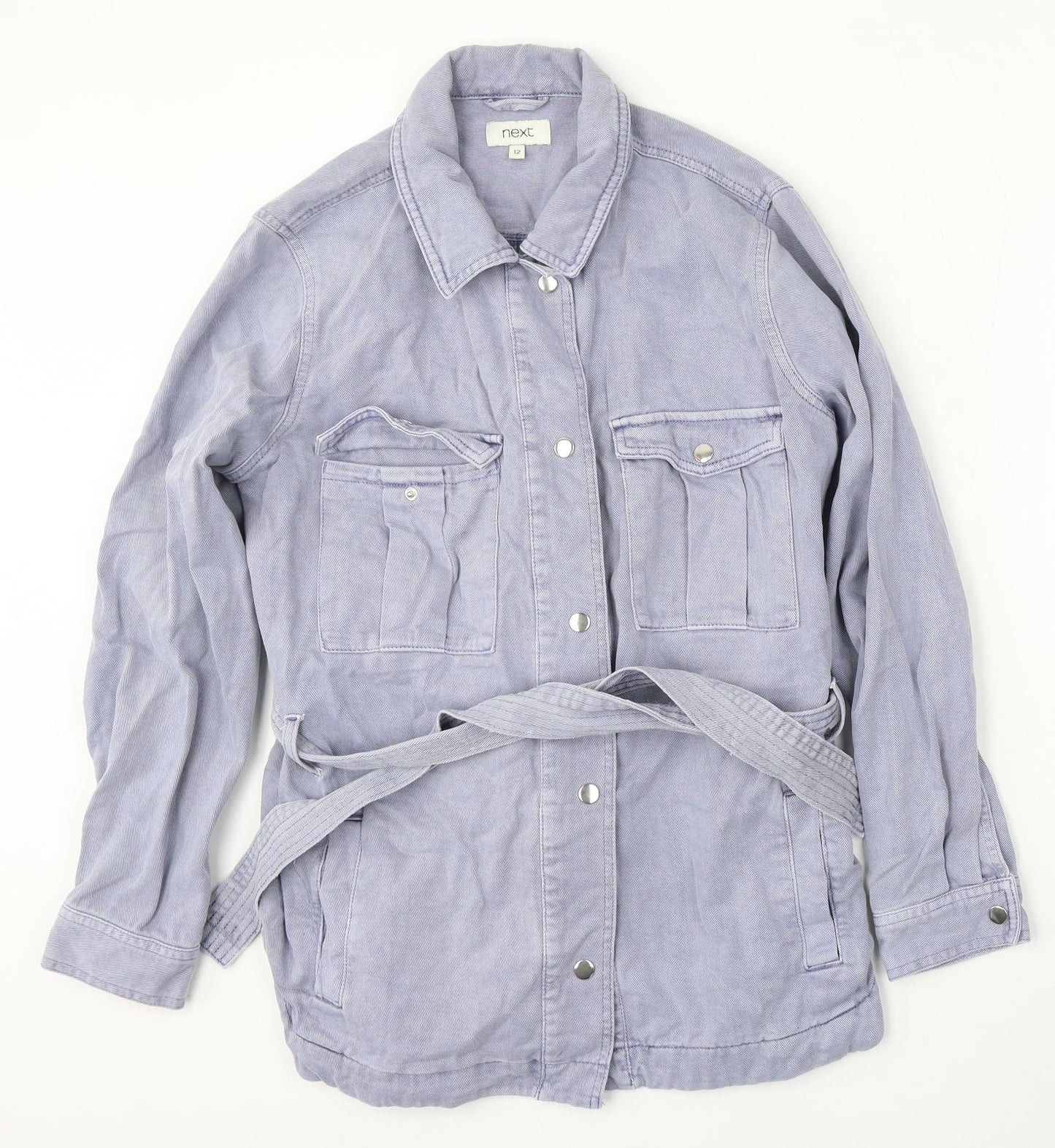 NEXT Womens Blue   Jacket  Size 12  Snap
