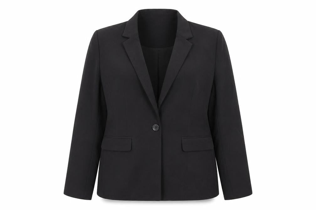 Matalan Womens Grey  Polyester Jacket Suit Size 14