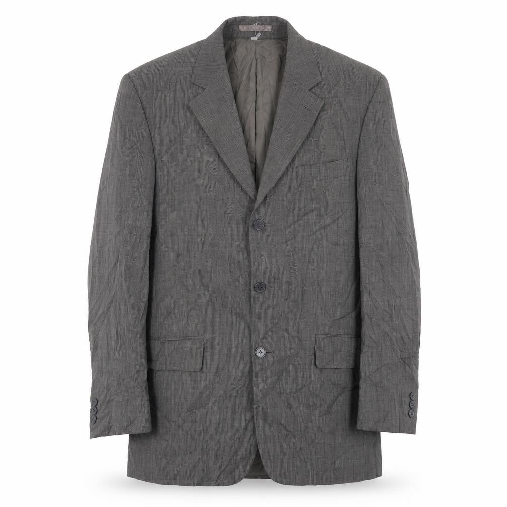 Marks and Spencer Mens Grey  Wool Jacket Suit Jacket Size 40