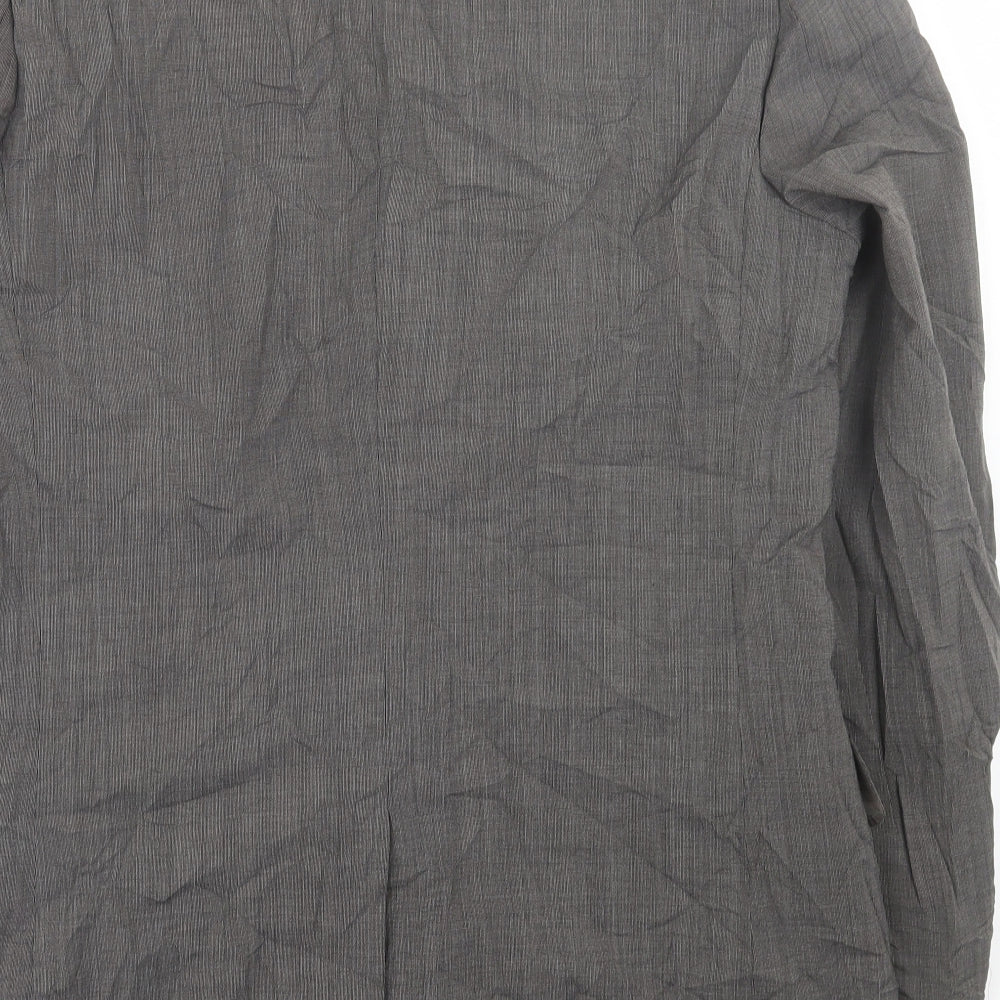 Marks and Spencer Mens Grey  Wool Jacket Suit Jacket Size 40