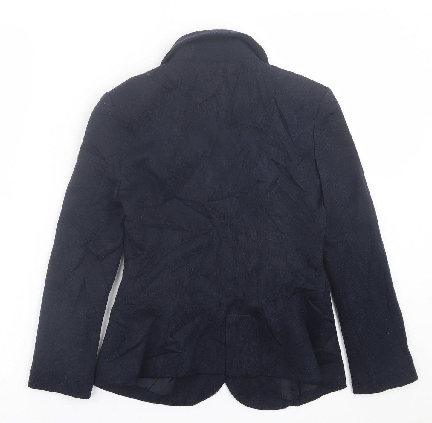 New Look Womens Blue   Jacket Blazer Size 6  Button
