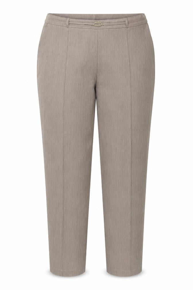 Marks and Spencer Womens Brown  Polyester Trousers  Size 18 L29 in Regular