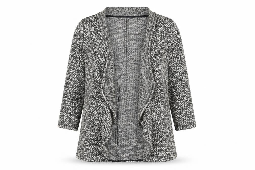 Marks and Spencer Womens Beige Collared  Polyester Cardigan Jumper Size 16