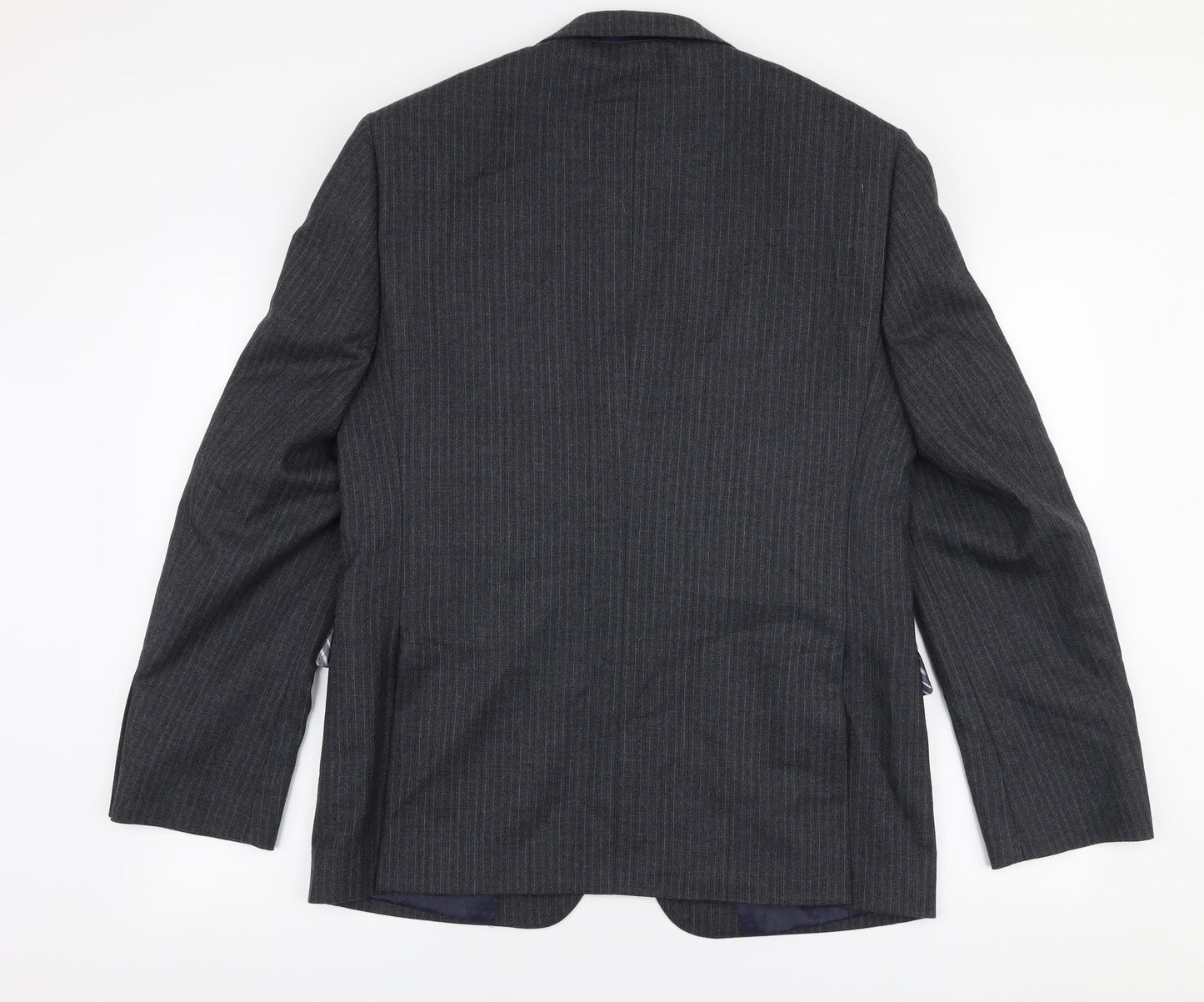 Marks and Spencer Mens Grey  Wool Jacket Suit Jacket Size M