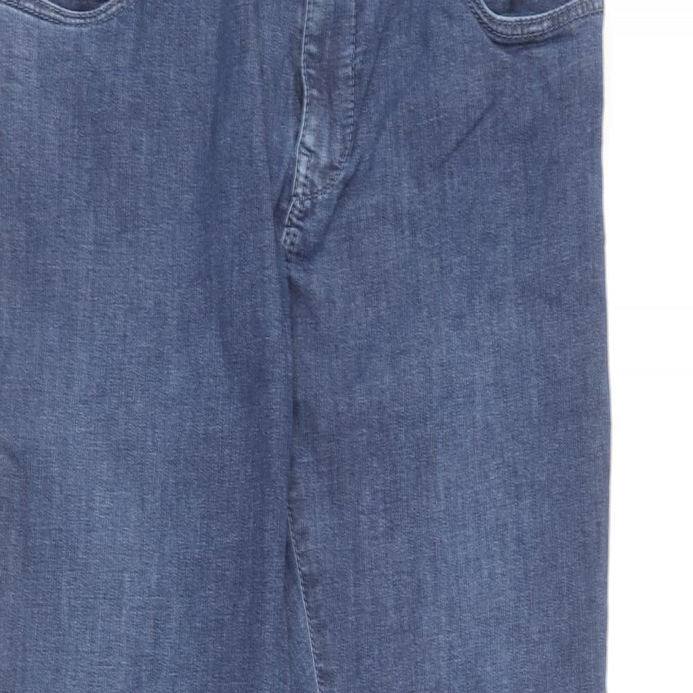 Meyer Womens Blue  Polyester Skinny Jeans Size 33 in L32 in Slim