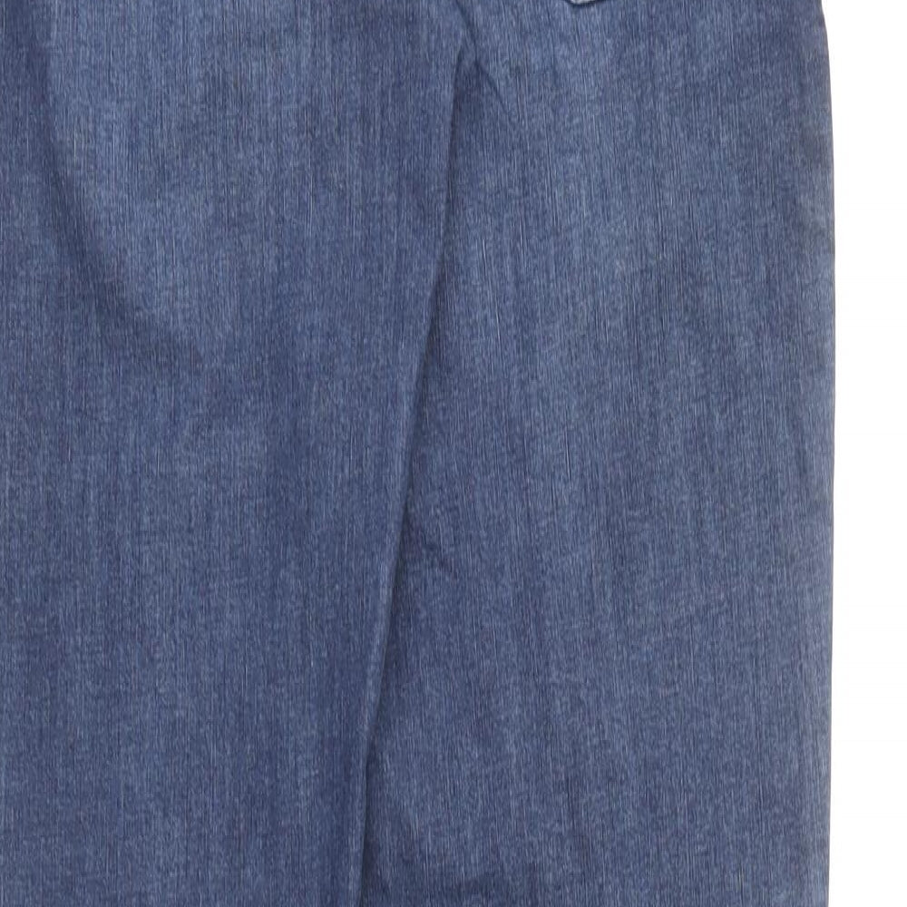 Meyer Womens Blue  Polyester Skinny Jeans Size 33 in L32 in Slim