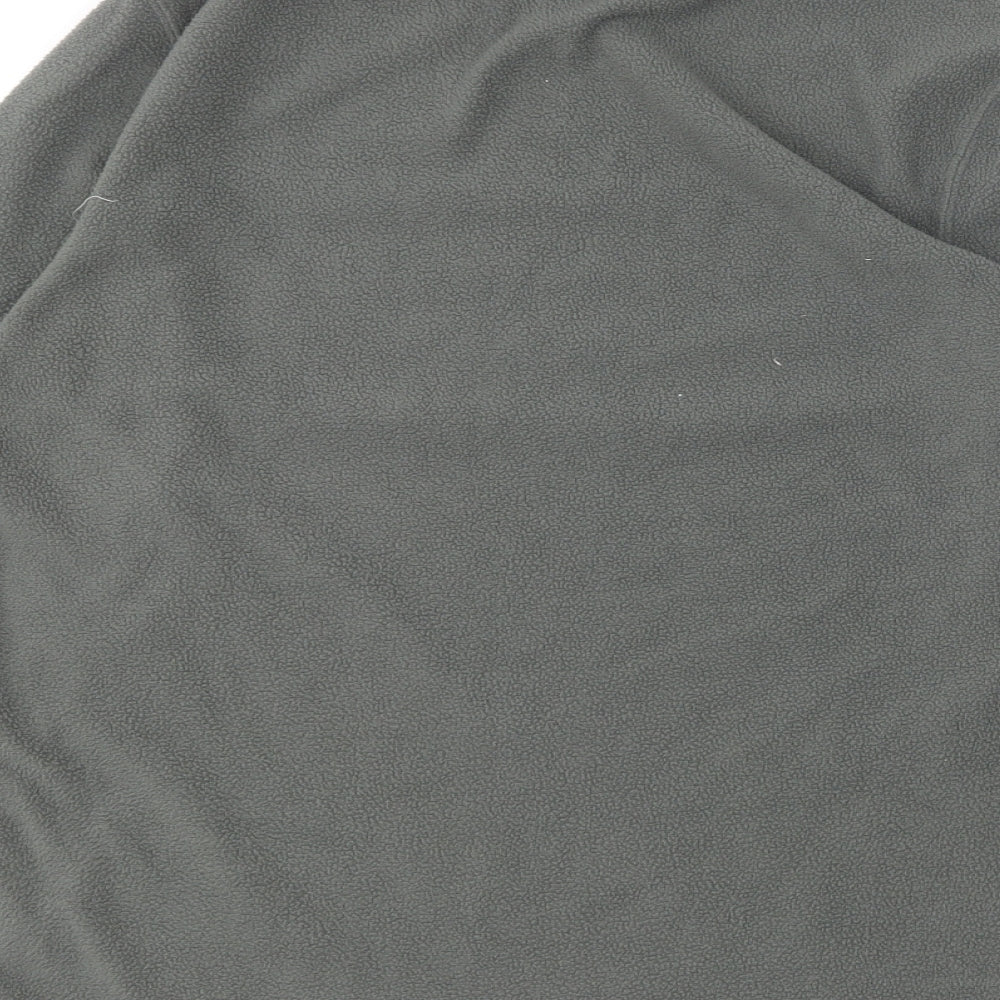 Pro Climate Mens Green Round Neck  Polyester Pullover Jumper Size XS