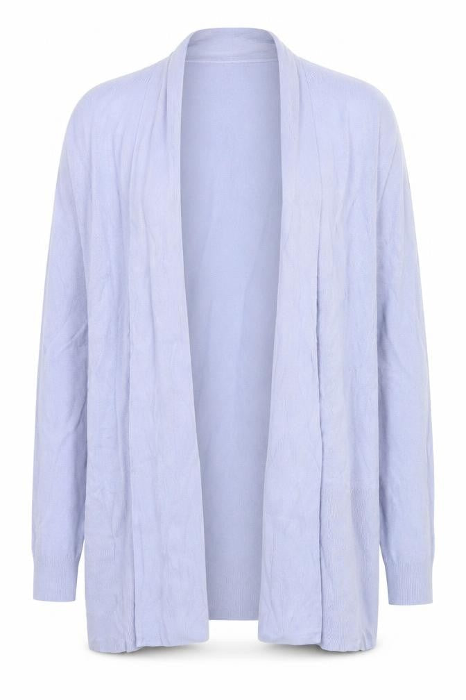 Primark Womens Blue V-Neck  Acrylic Cardigan Jumper Size S