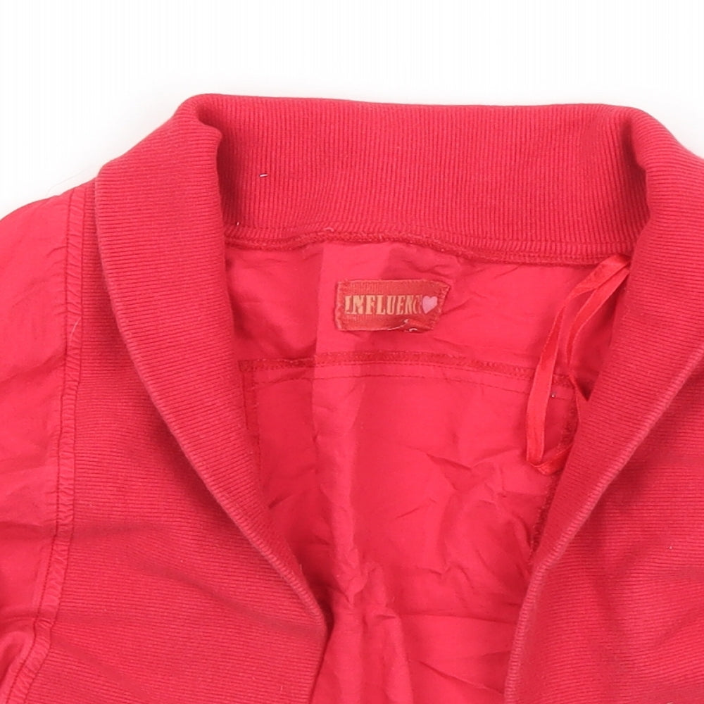 Influence Womens Red   Jacket  Size S   - Cape
